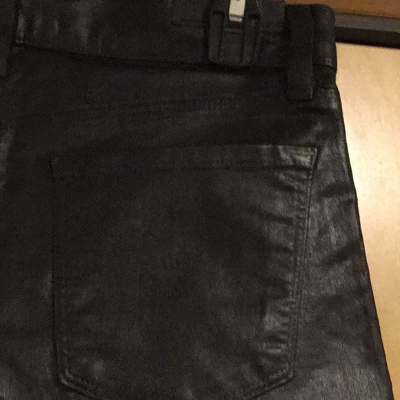 J Brand Maria High-Rise Coated Skinny Jeans - Picture 3 of 7